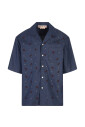 chemise-en-coton-bleu