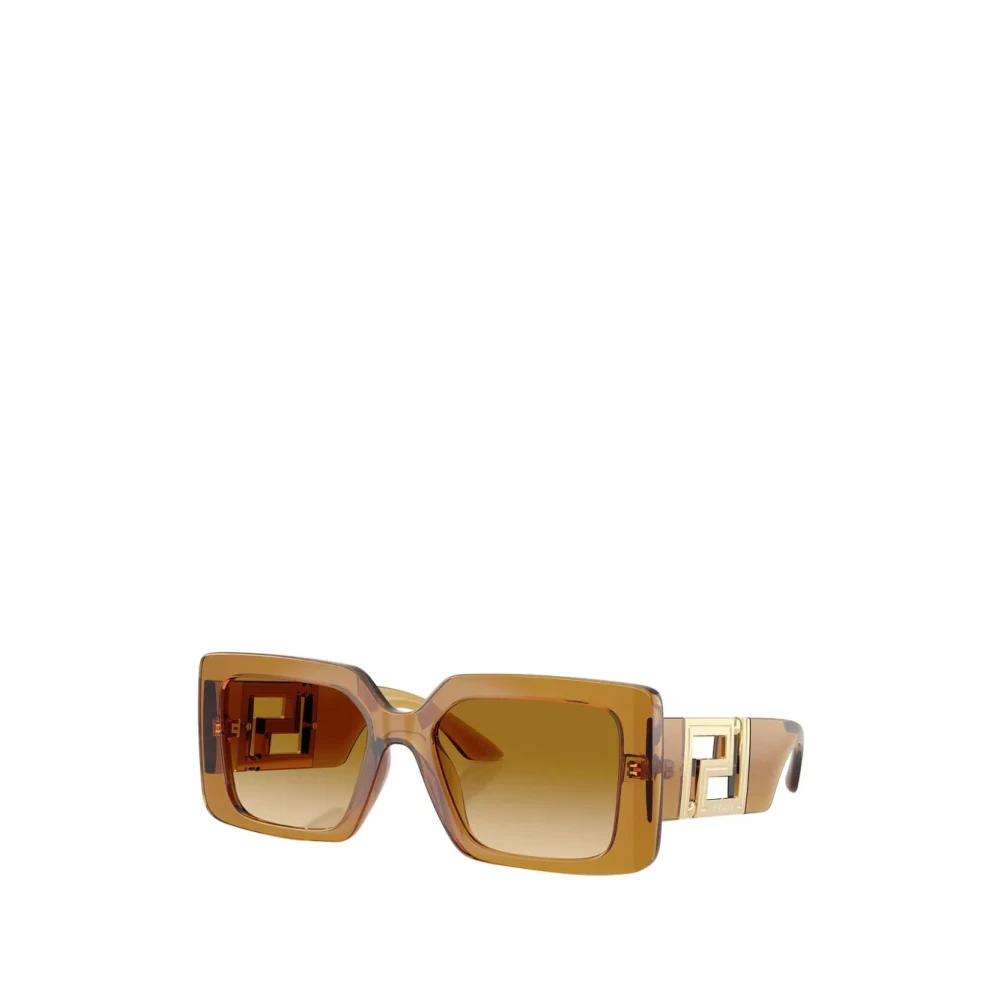 Versace Yellow Woman Ve4505u 53422L Sunglasses Injected Squared Normal Nuanced - Image 3