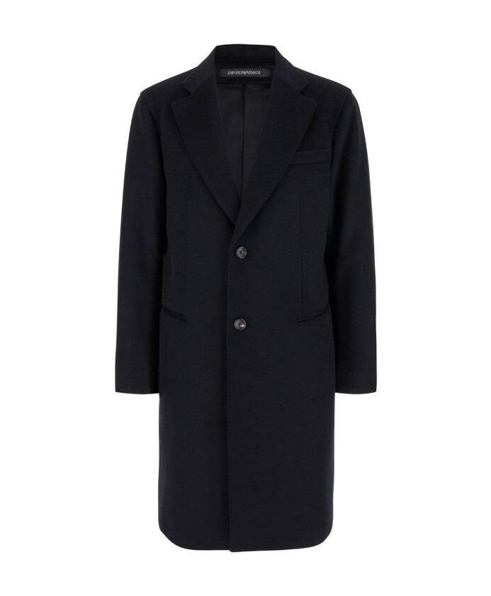 manteau-noir-en-laine-a-boutonnage-simple