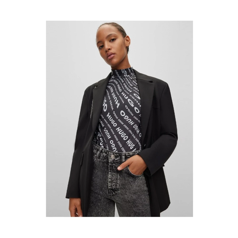 Hugo Boss Stijlvolle Jas voor Mannen Blue Dames