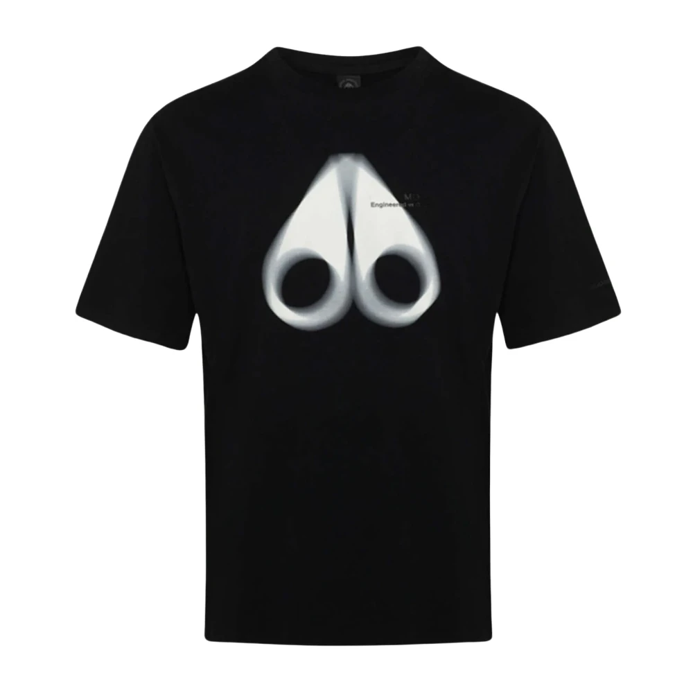 Moose Knuckles Maurice Zwart T-shirt Black Heren