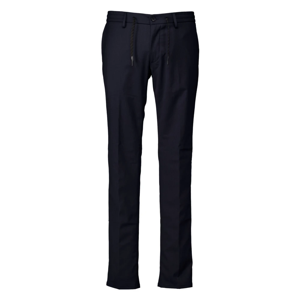 Mason's Blauwe Stijlvolle Broek Blue Heren