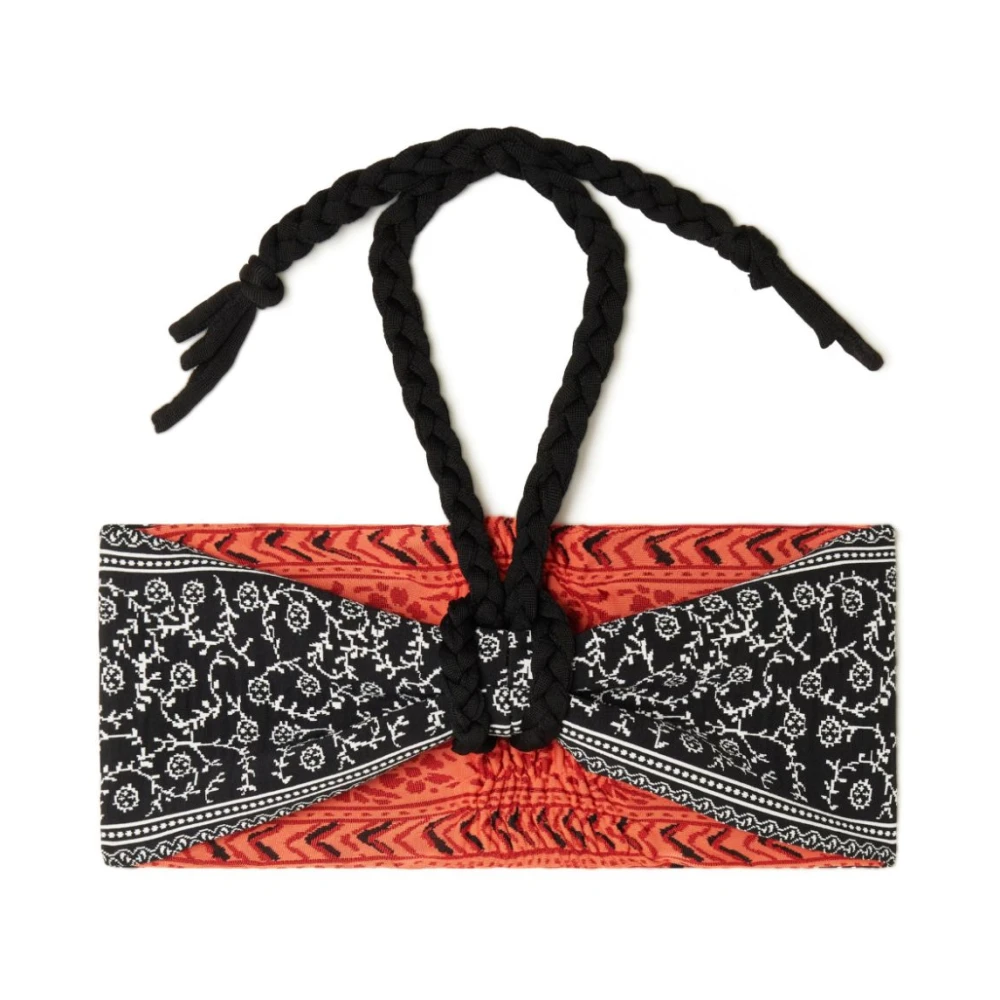 Alanui Geborduurd gebreid bandeau topje Multicolor Dames