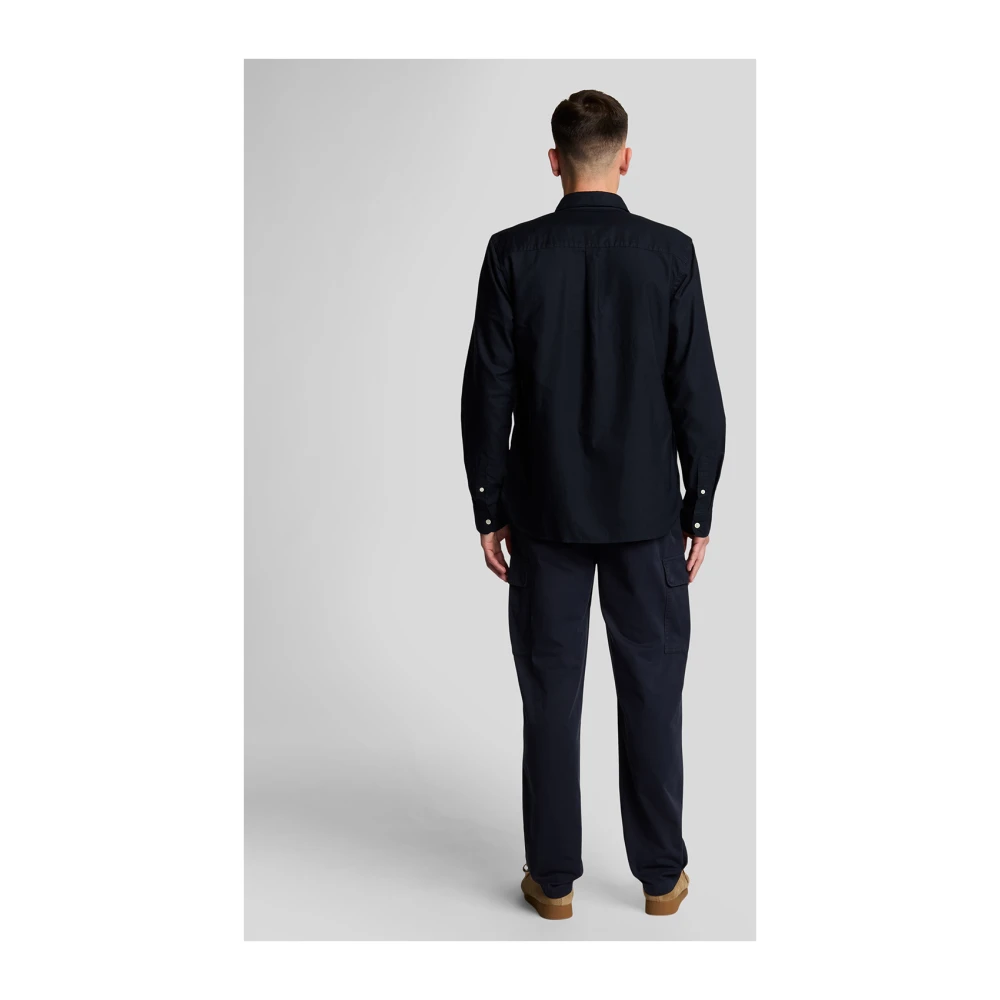 Lyle & Scott Broek Cargo Pocket Broek Blue Heren