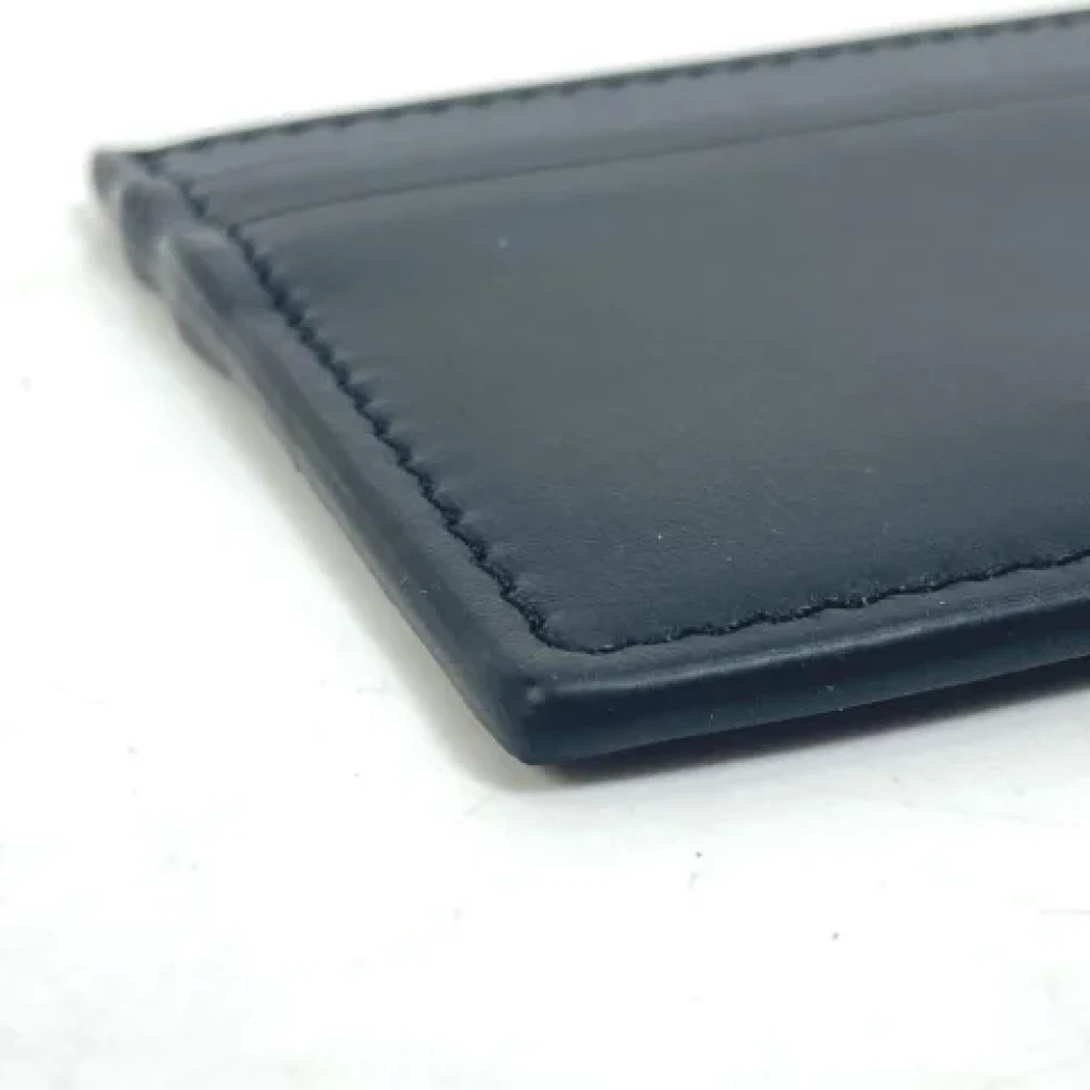Gucci Vintage Pre-owned Leather wallets Black Heren