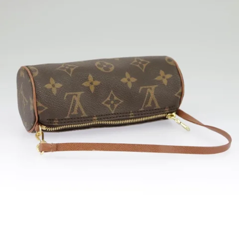Louis Vuitton Vintage Pre-owned Canvas clutches Brown Dames