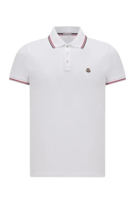 Tricolor Trim Polo Shirt