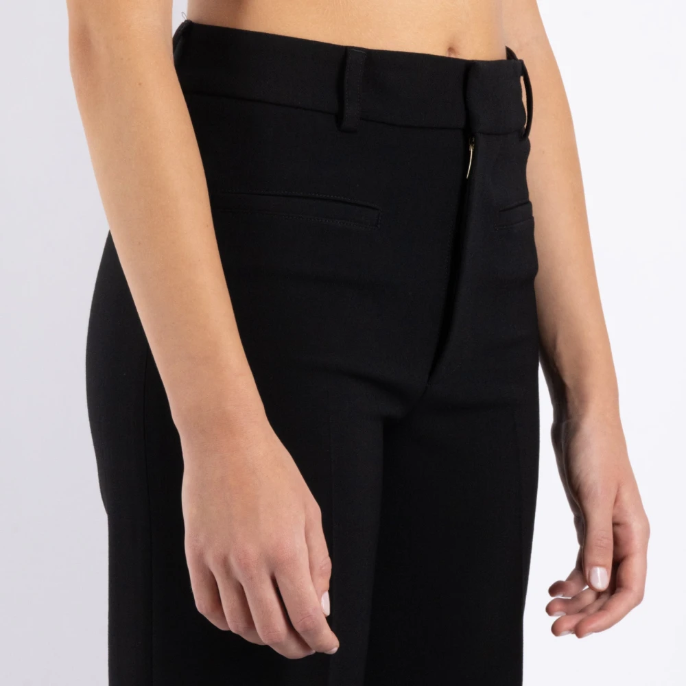 Seafarer Zwarte Wollen Broek Leida Black Dames