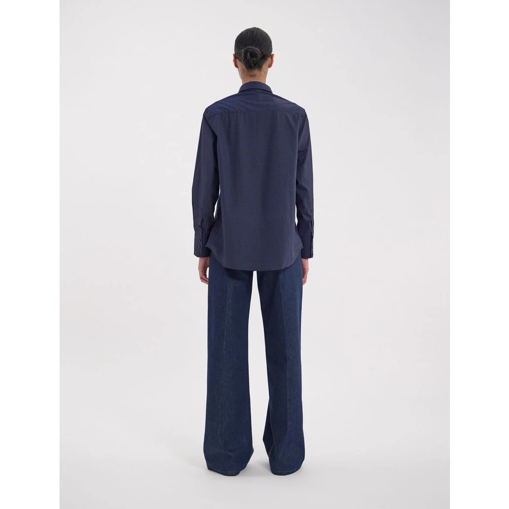 Ines De La Fressange Paris Maureen Shirt Blue Dames