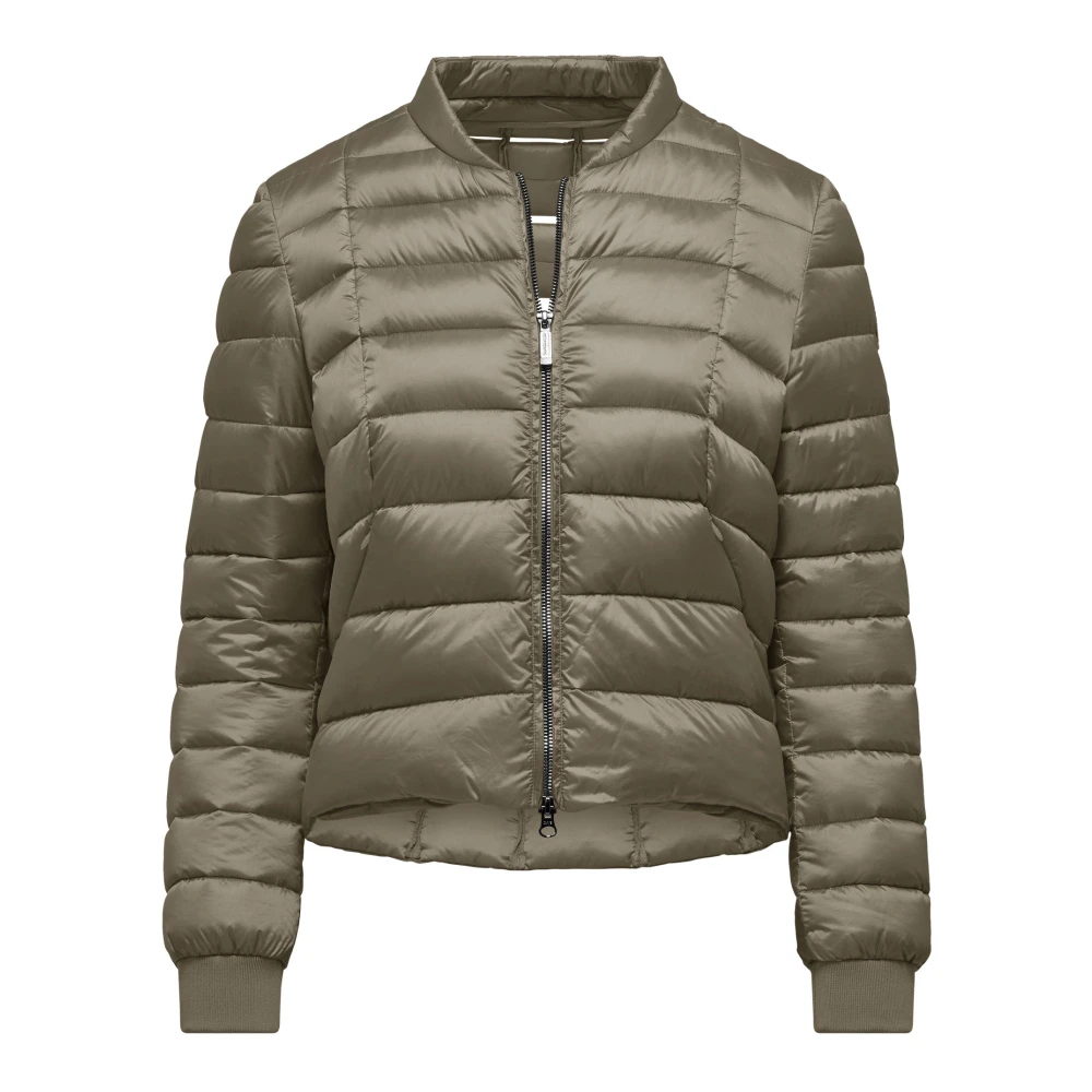Bomboogie Women's Gray Bright Nylon Down Jacket - Down Jackets - S - Jackets
