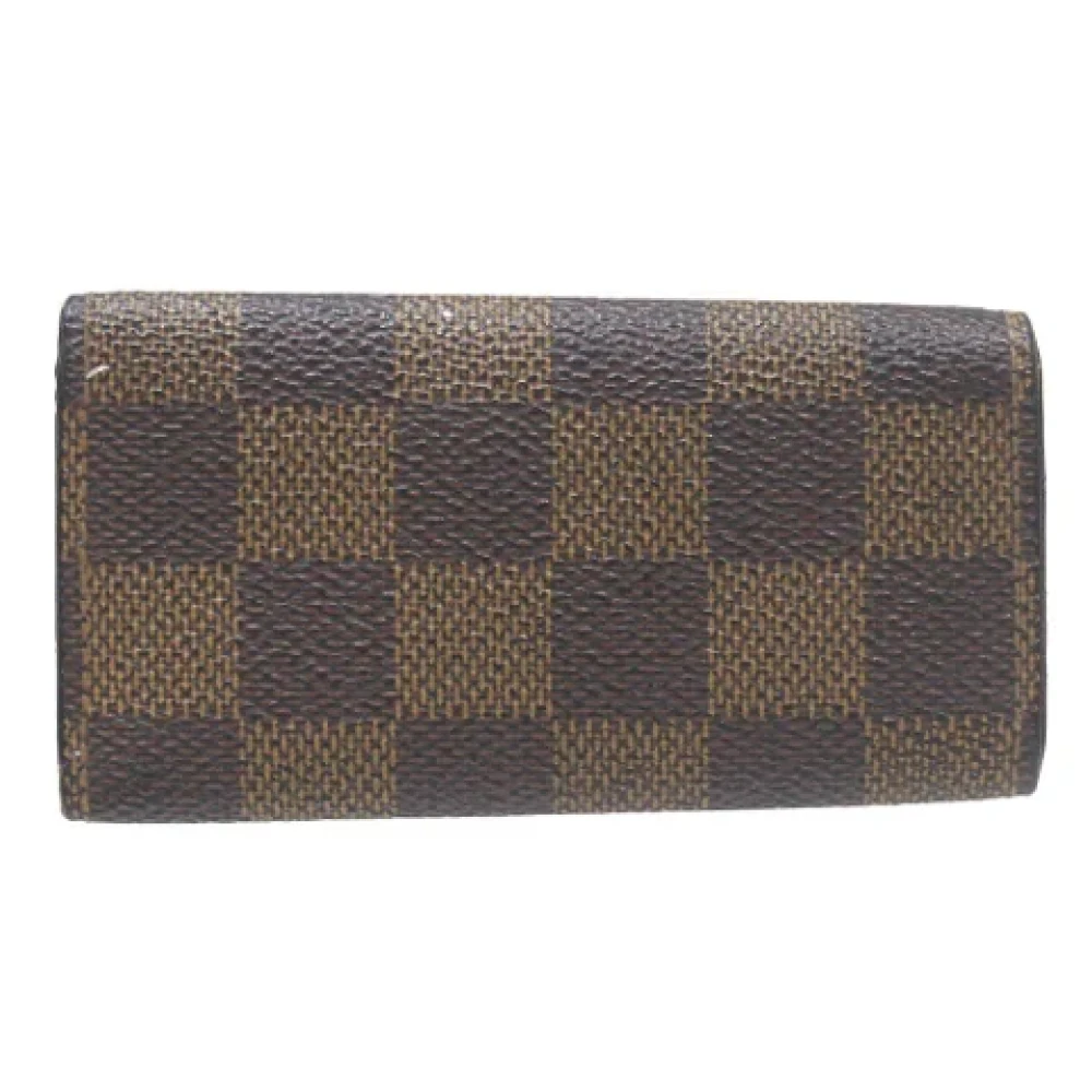 Louis Vuitton Vintage Pre-owned Canvas key-holders Brown Dames