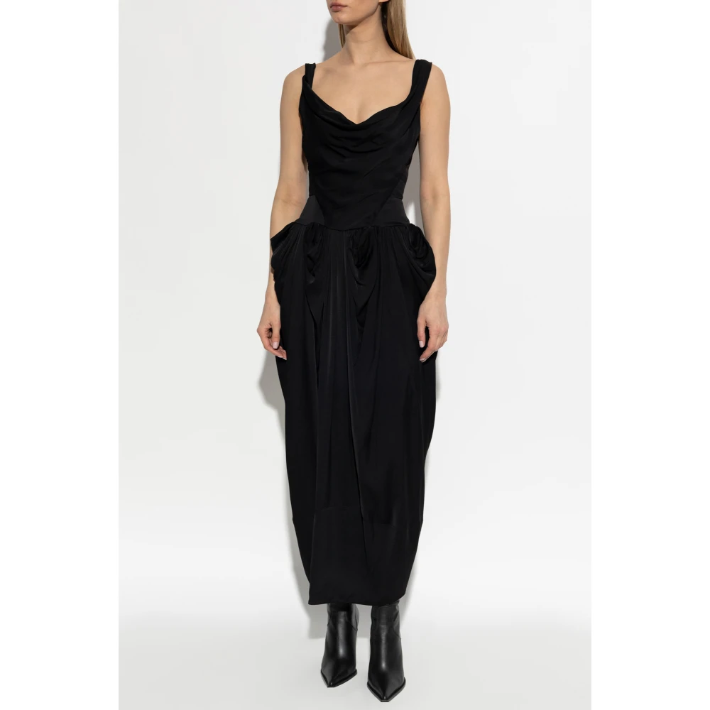 Vivienne Westwood Jurk Zondag Maandag Black Dames