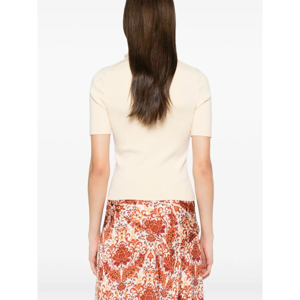 Paco Rabanne Beige T-shirts en Polos Collectie Beige Dames