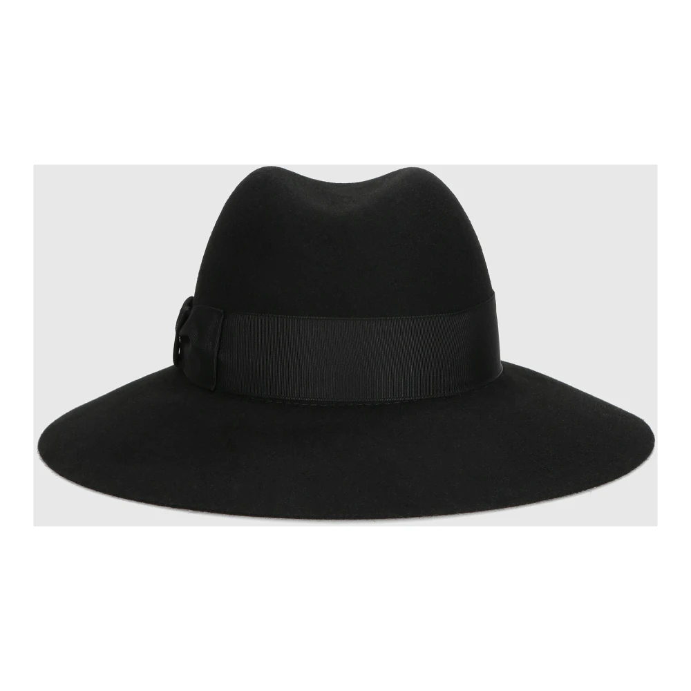 Borsalino Klassieke Vilthoed Black Dames