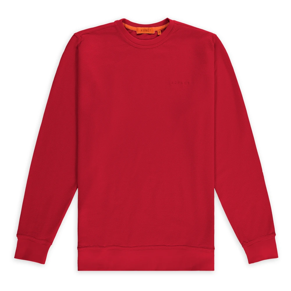 Aspact Jack Sweater Red Heren