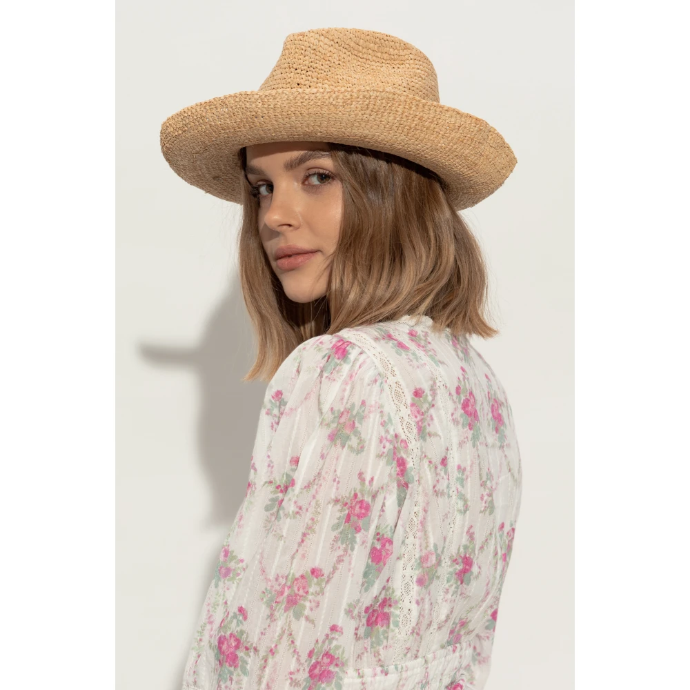 Emporio Armani Strohoed Beige Dames