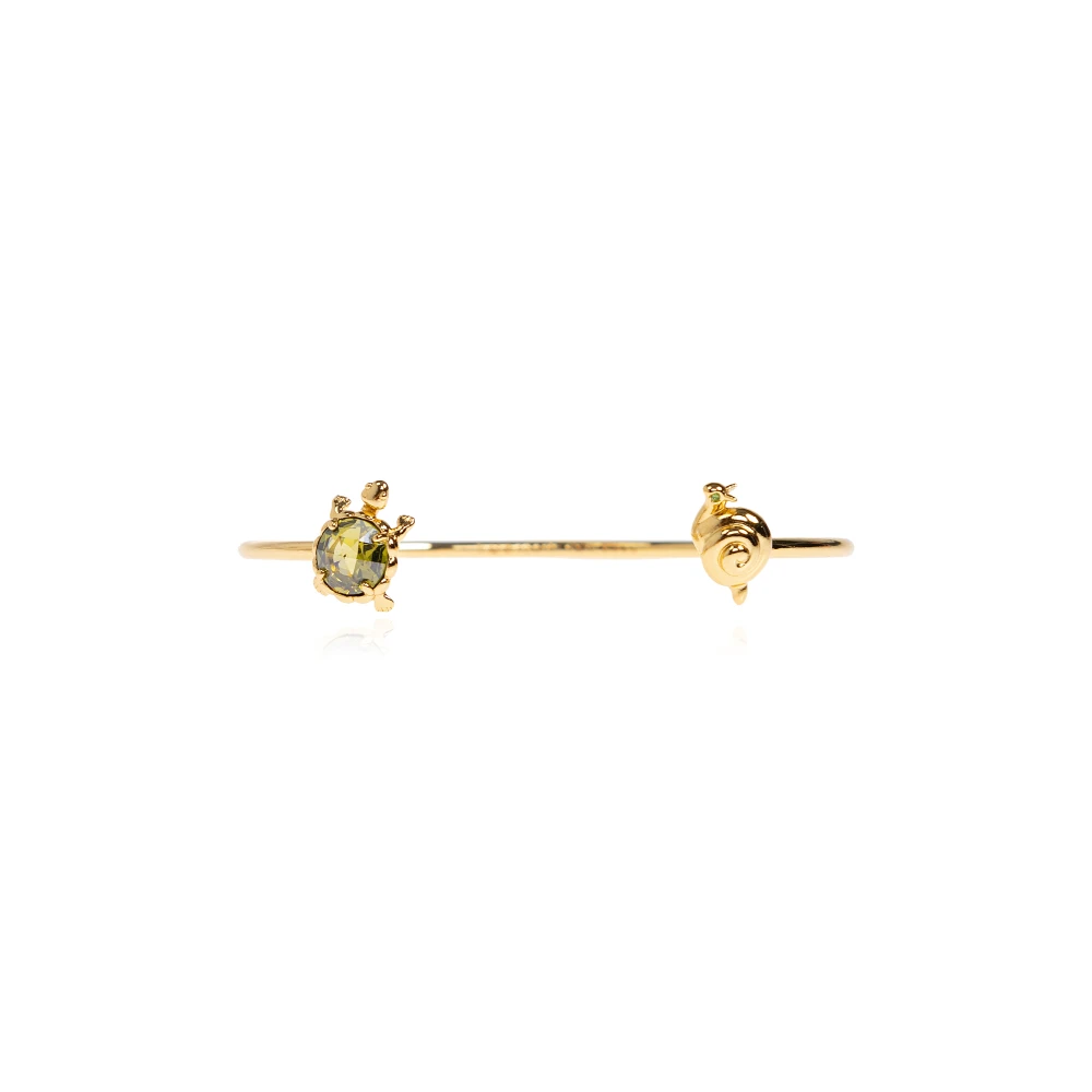 Kate Spade Femme Jaune Accessoires, Taille: One Size Bracelet Orné D'un Cristal Étincelant