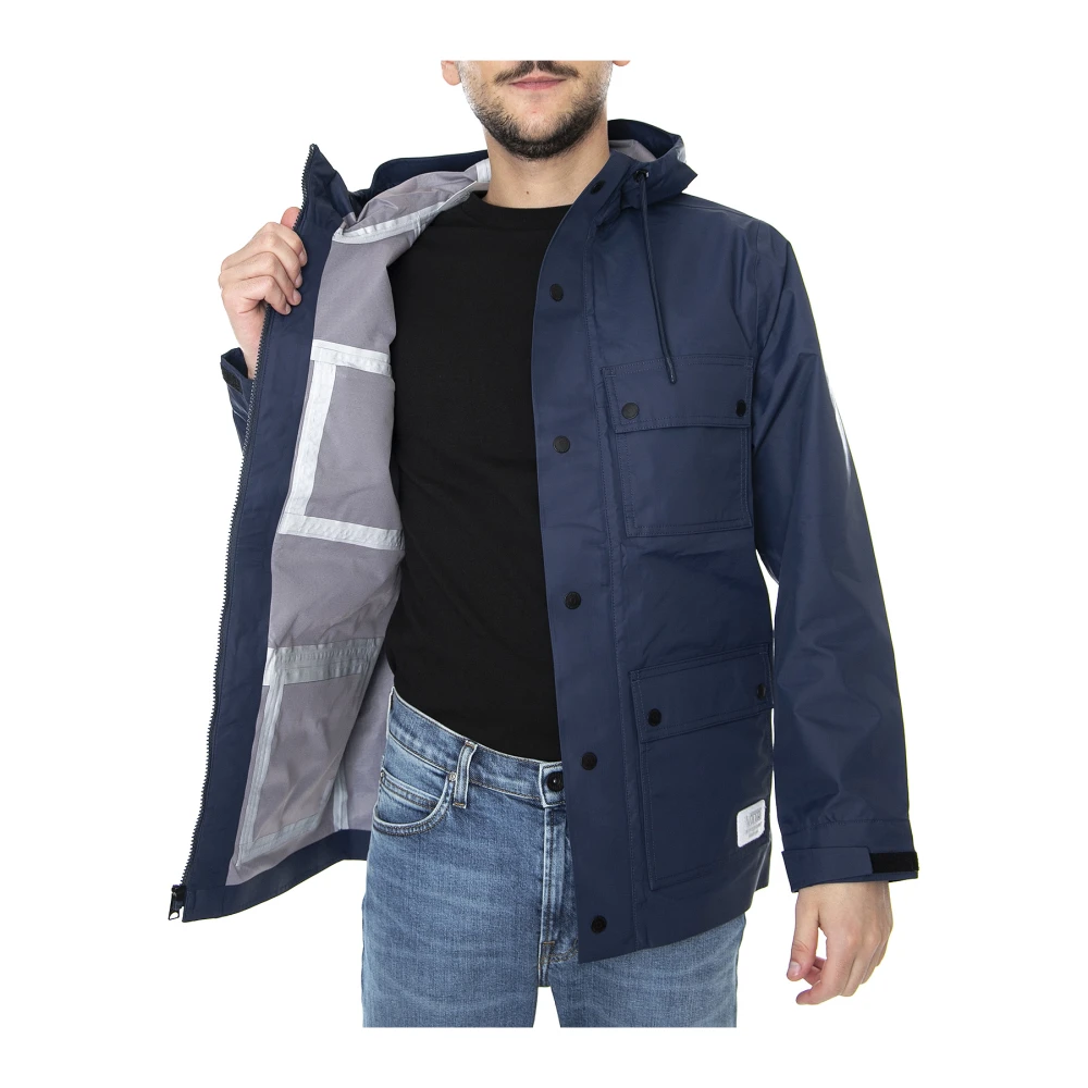 Vans Jackets Blue Heren