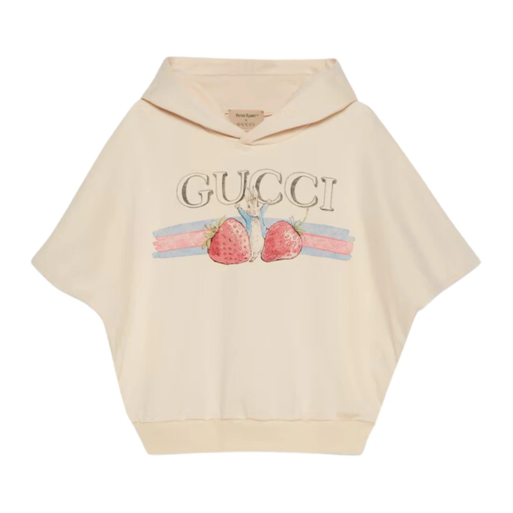 Gucci Beige Peter Rabbit Hoodie Sweater Beige, Flicka