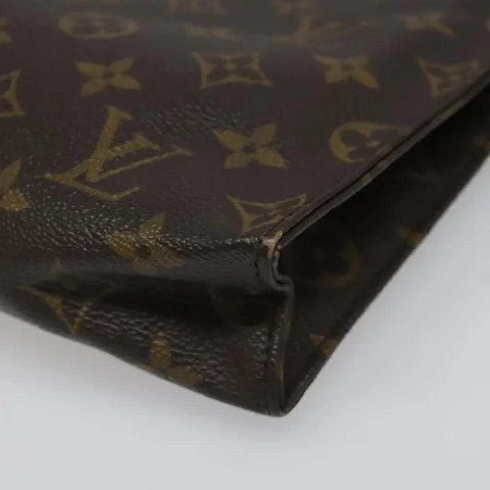 Louis Vuitton Vintage Pre-owned Canvas pouches Brown Dames