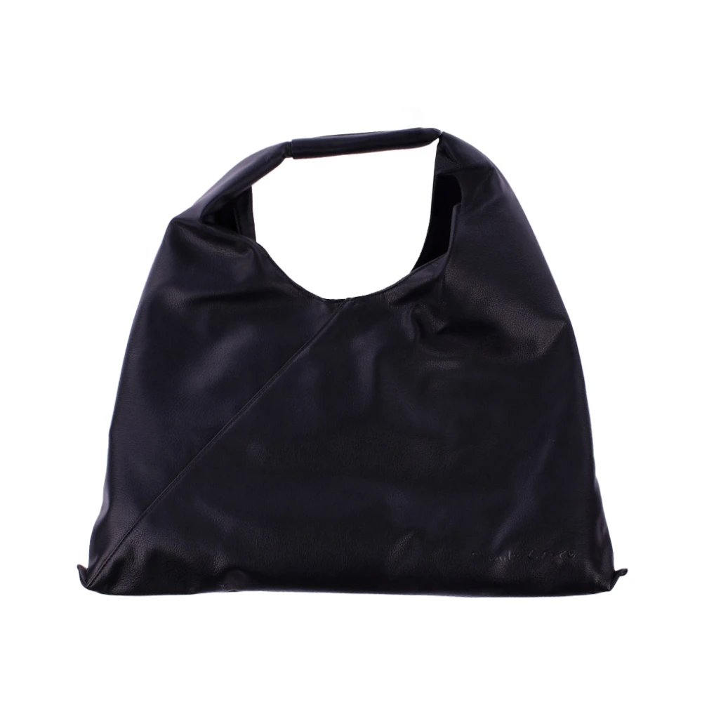Manila Grace Zwarte Logo Voor Clip Tas Black Dames