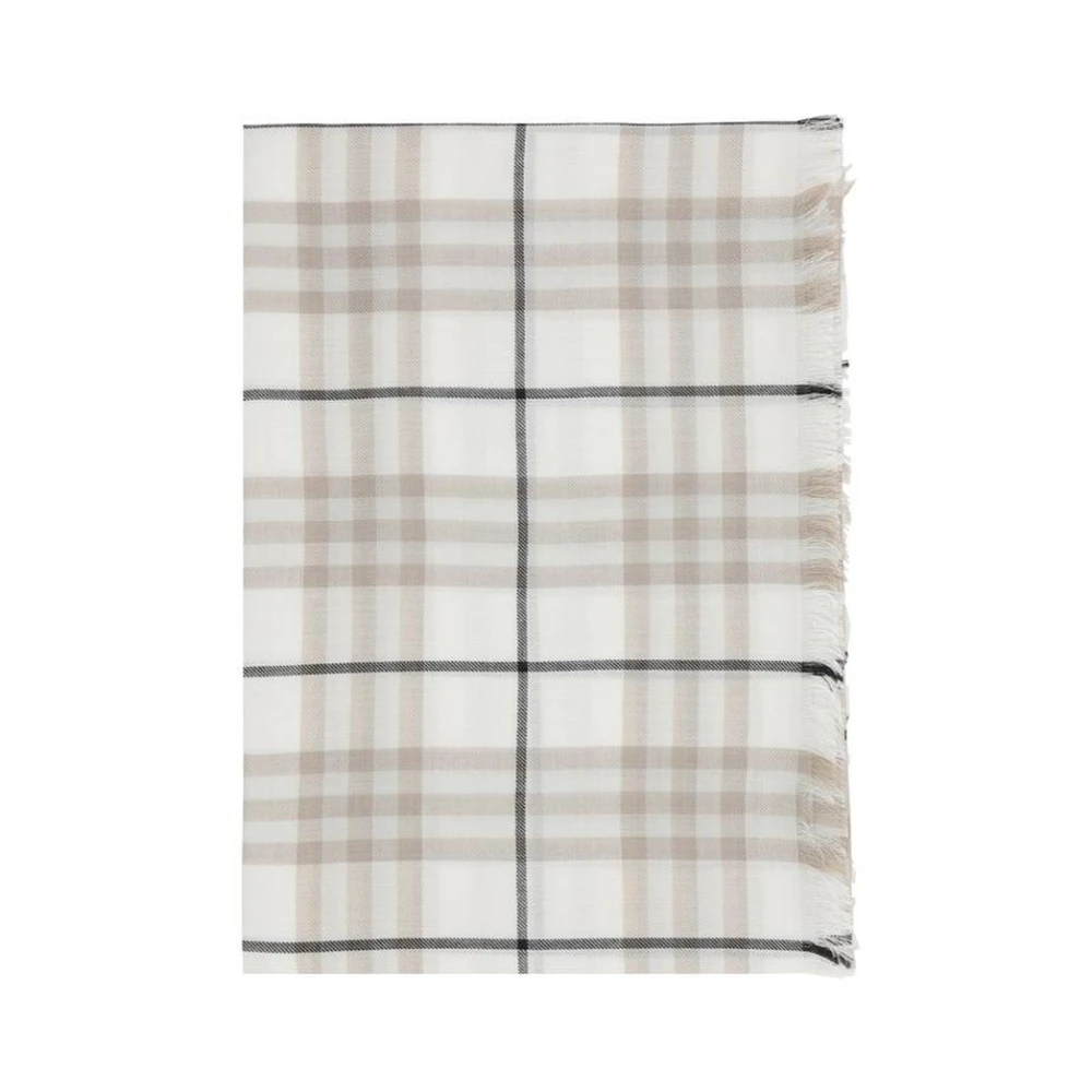 Burberry Women's Luxurious Cashmere Check Scarf