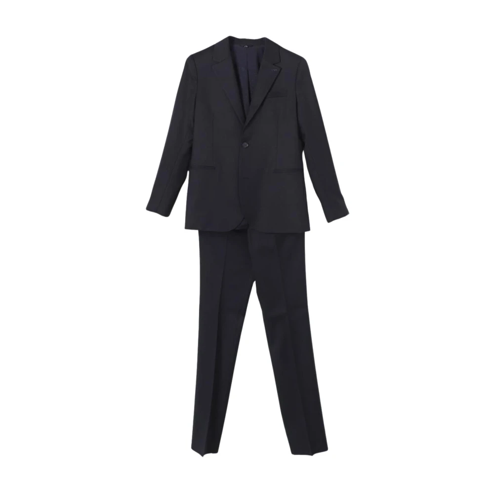 Emporio Armani Mannelijk Blauw Tweedelig Maatpak