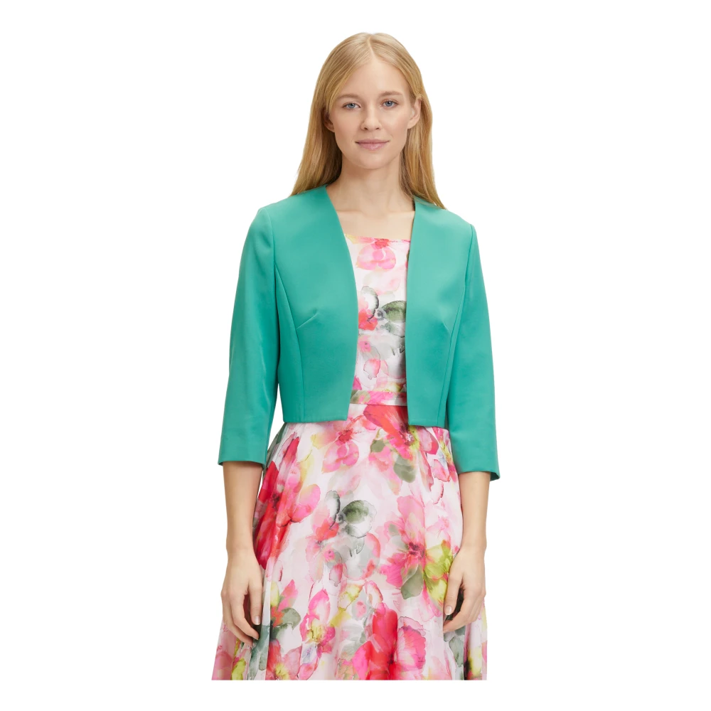 Vera Mont Elegante Bolerojas met Plooien Red Dames