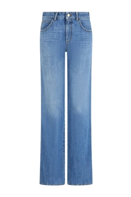 J9D Mellanhöga Jeans med Utsvängda Ben