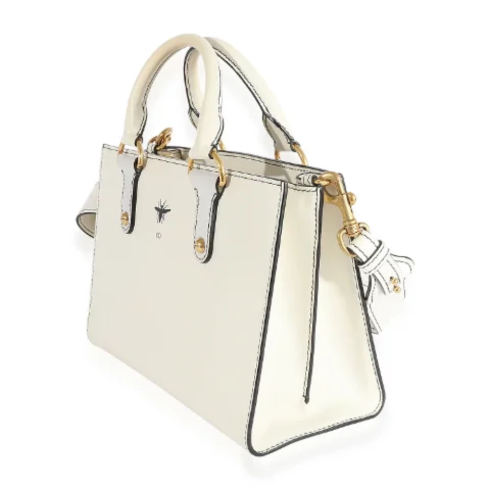 Dior Vintage Pre-owned Leather dior-bags White Dames