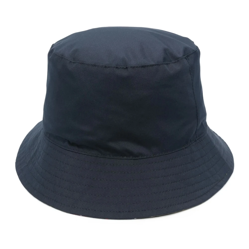 Barbour Men's Blue Hutton Reversible Bucket Hat - Accessories - L - Accessories