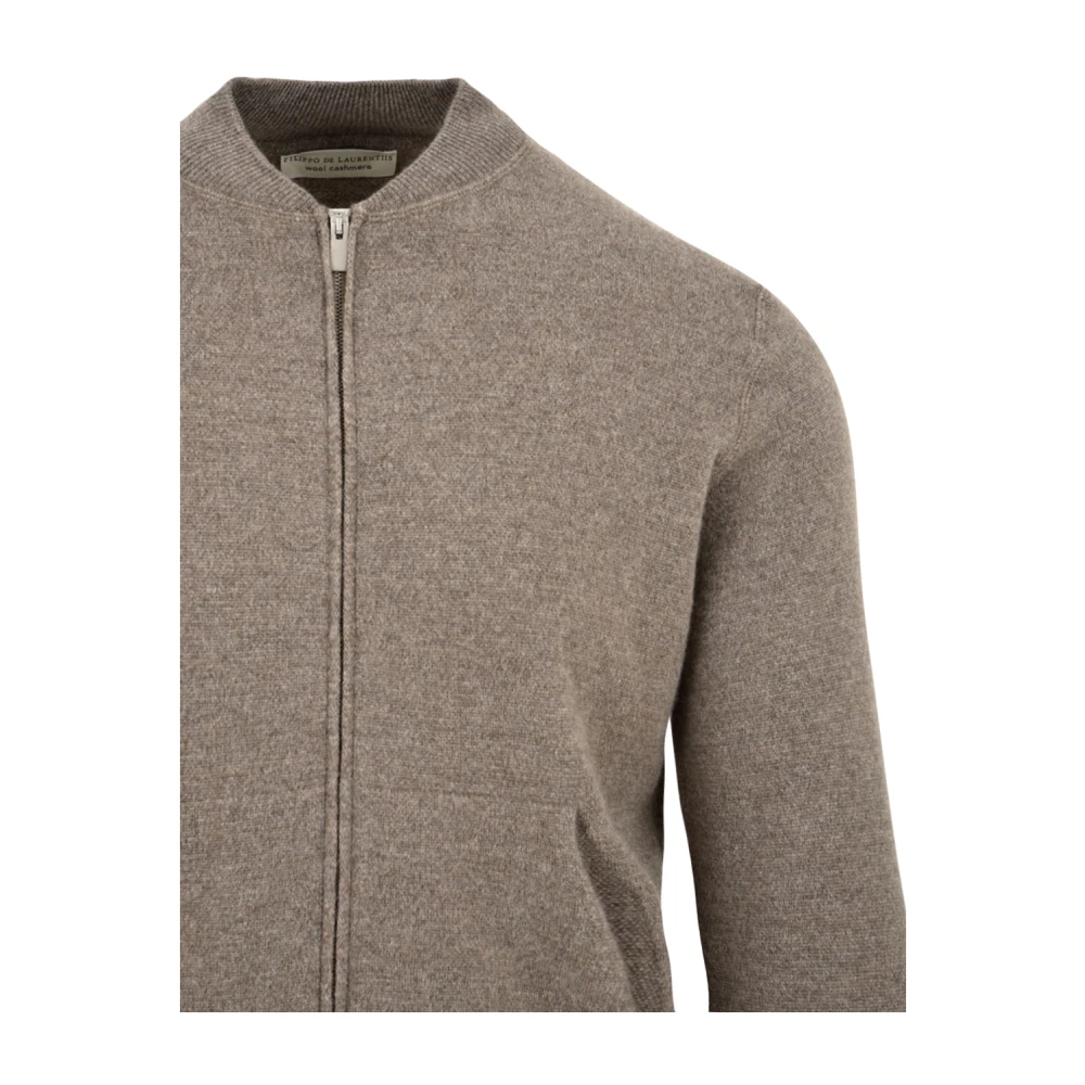 Filippo De Laurentiis Dove Grey Sweaters voor Heren Gray Heren