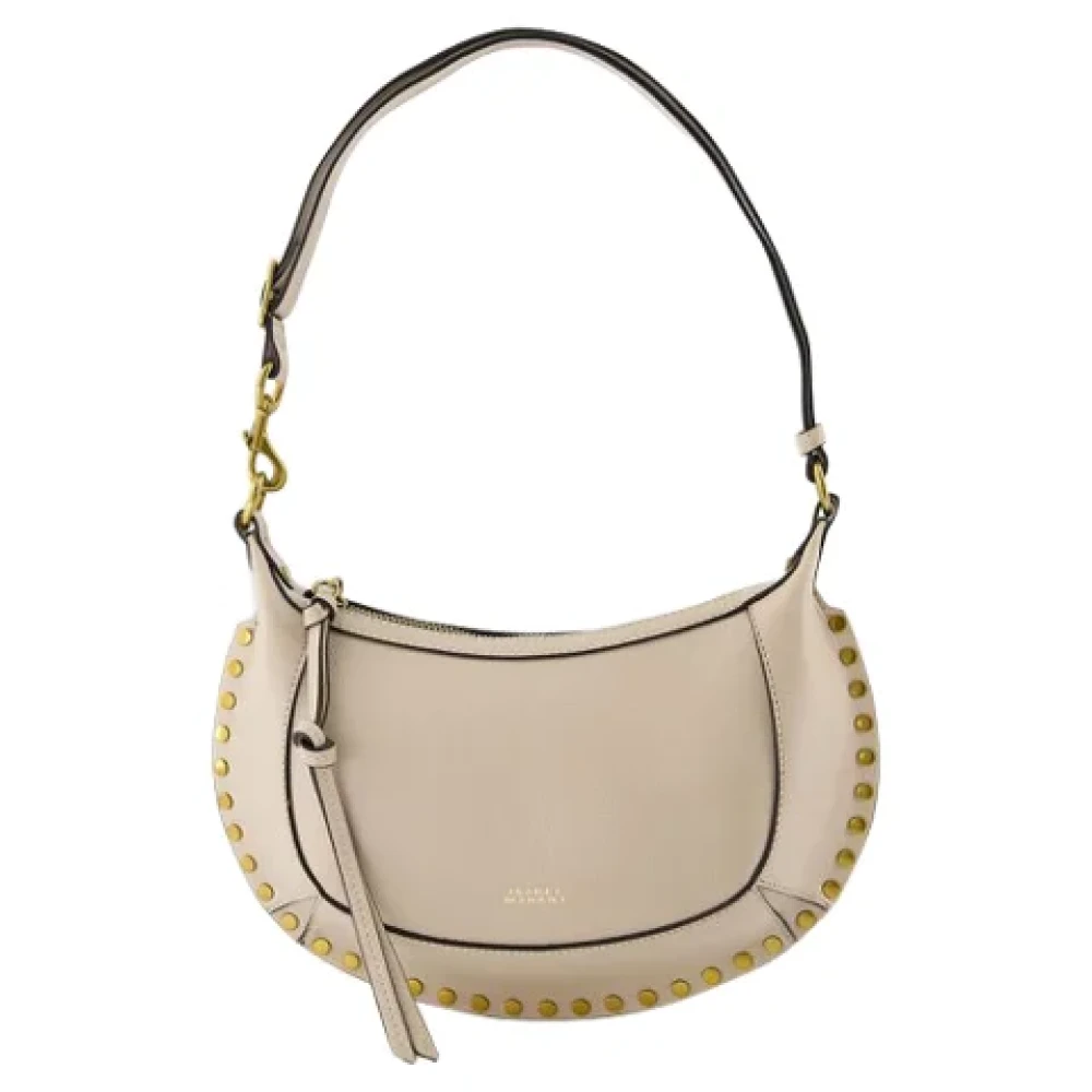 Isabel marant Leather handbags Beige Dames