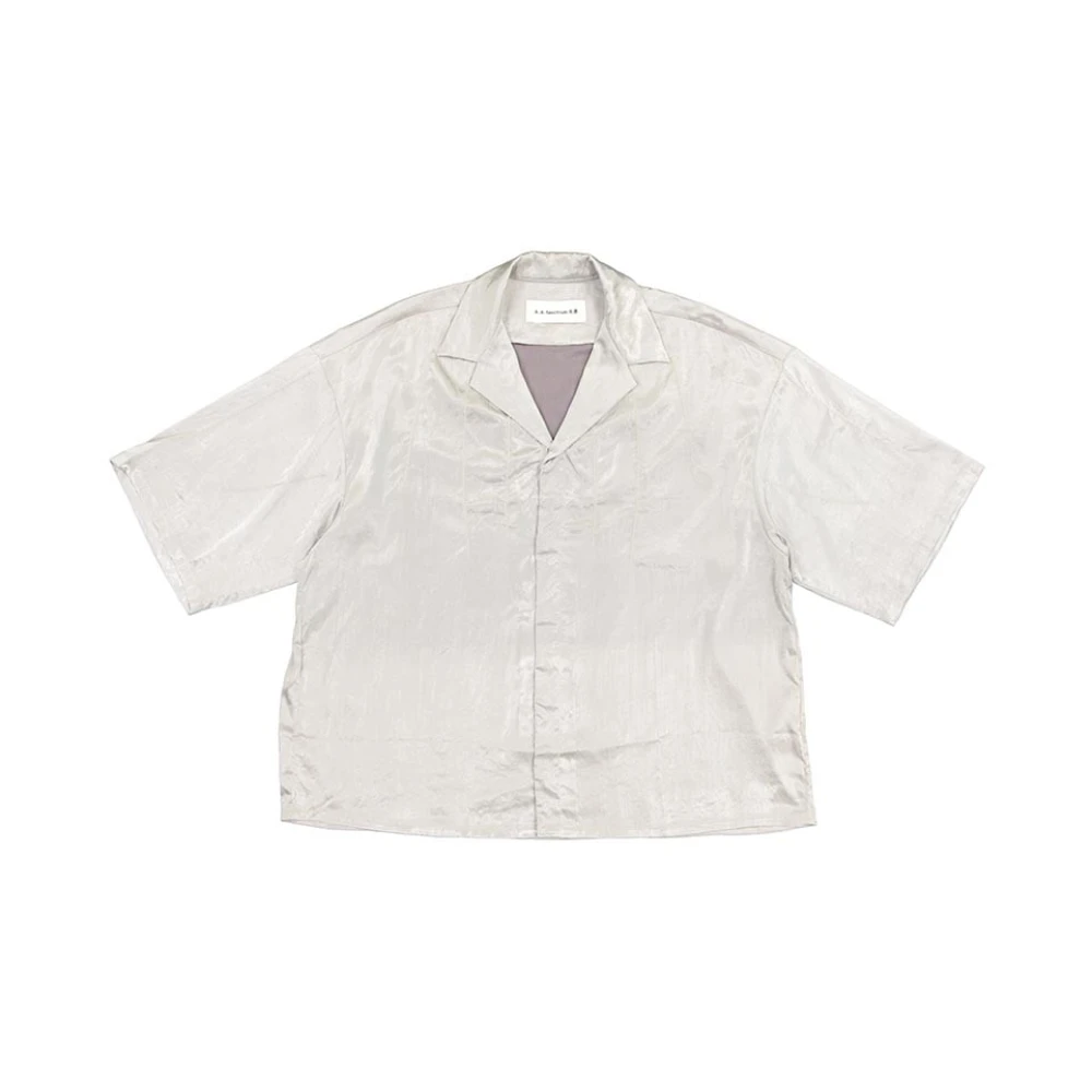 A.a. Spectrum Hyperpalm Korte Mouw Shirt Circuit Grijs Gray Heren