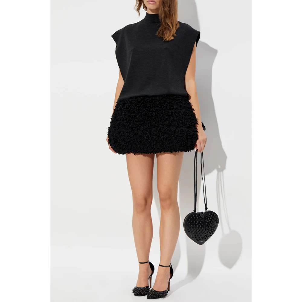 Alaïa Wollen bodysuit Black Dames