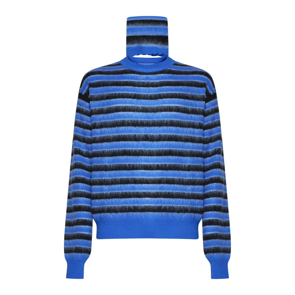 Marni Trendy Sweater Selection Blue Heren