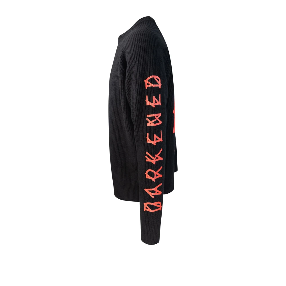 44 Label Group Trui met ronde hals Black Heren
