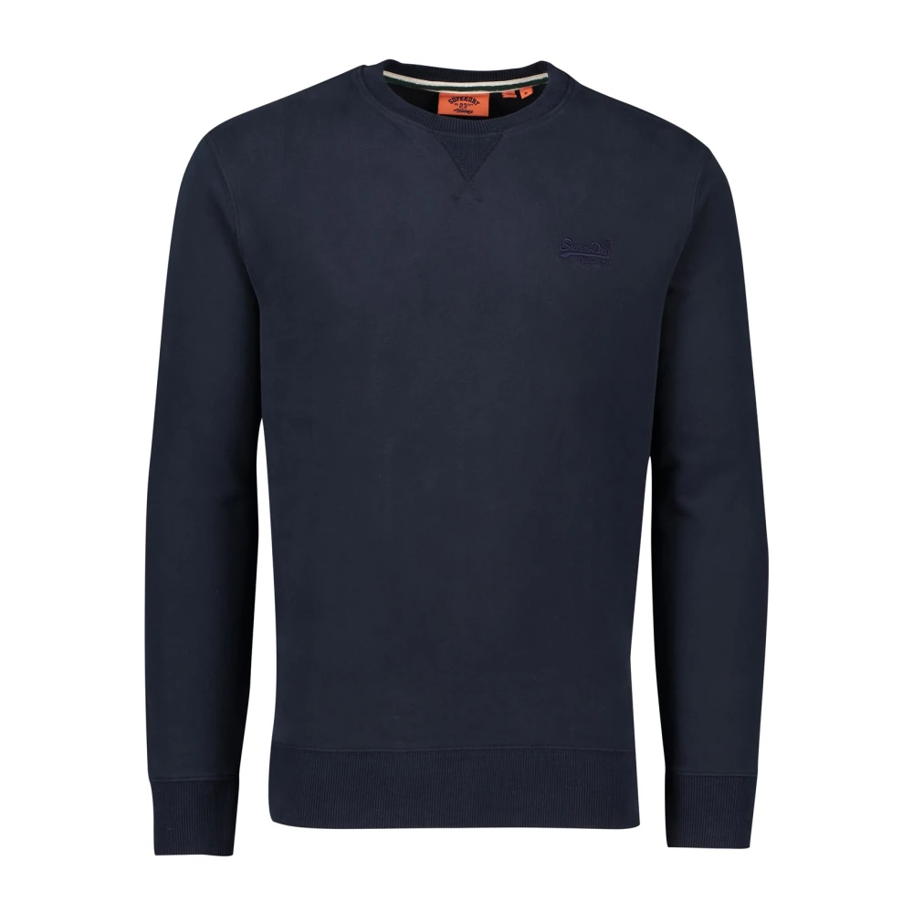 Superdry Donkerblauwe Trui Blue Heren