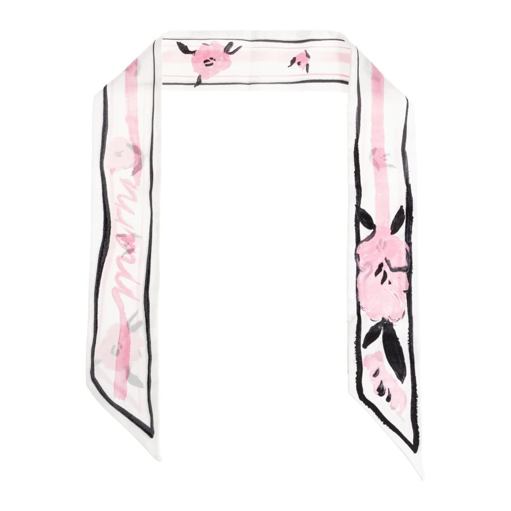 Marni Donna Multicolor - Silk Scarf - Accessories - E - One Size