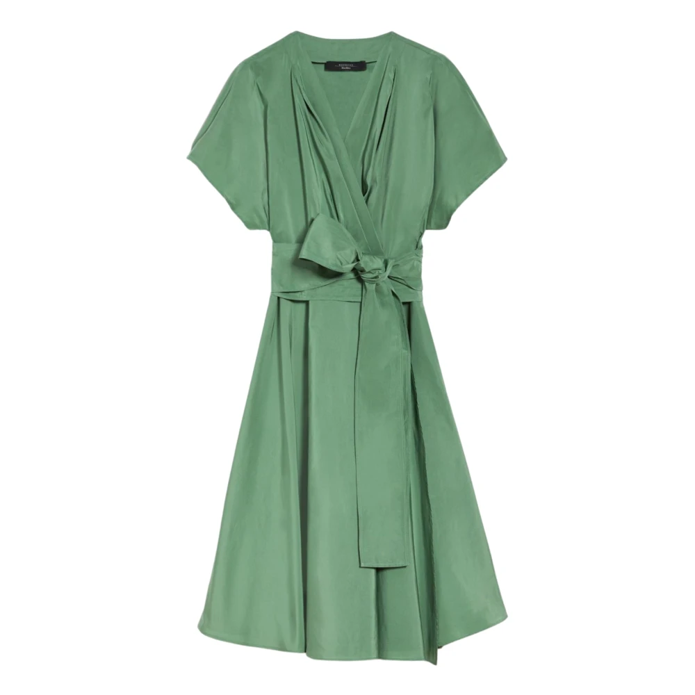 Max Mara Weekend Wrap Dresses Green Dames