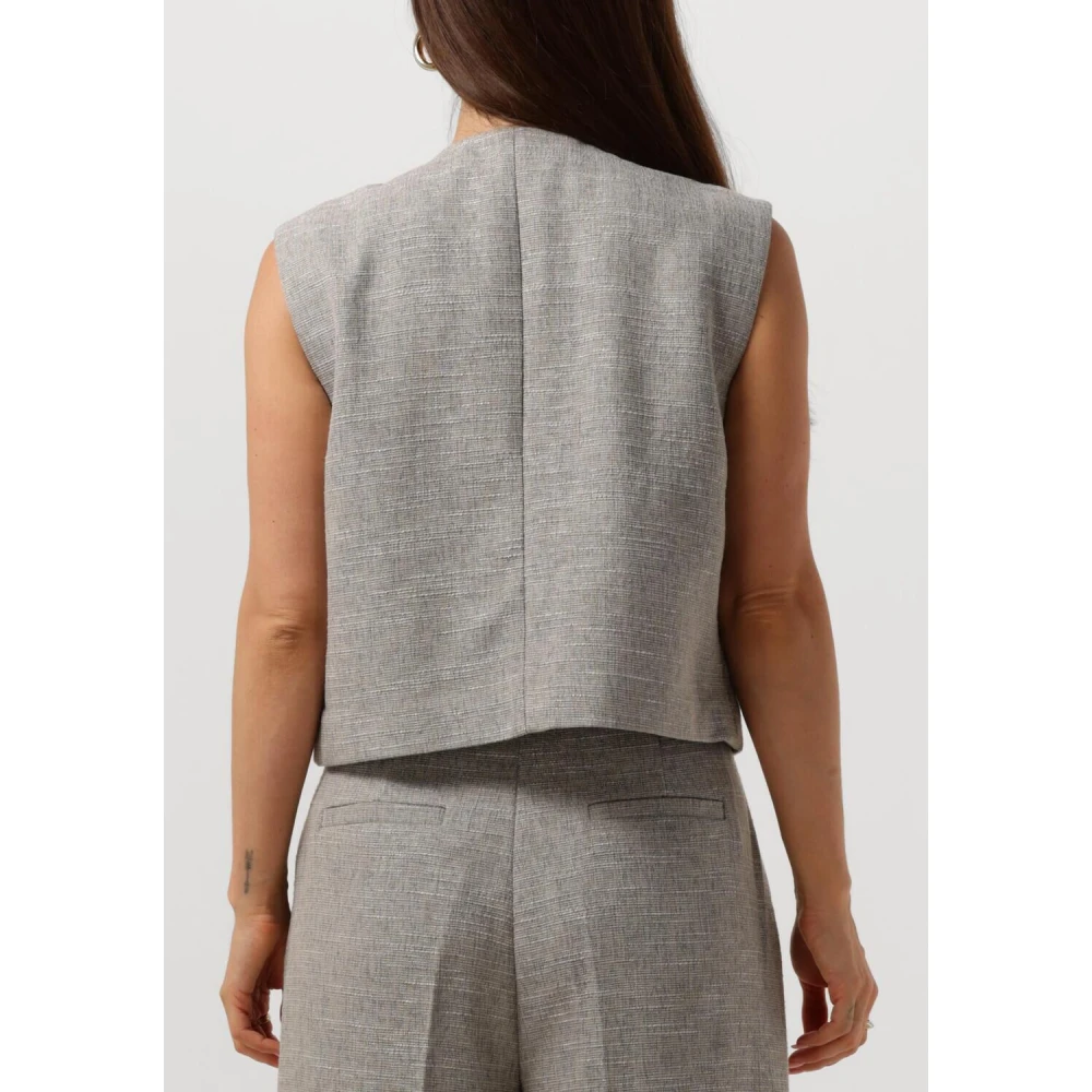Modström Chic Gilet Kieramd Vest Gray Dames