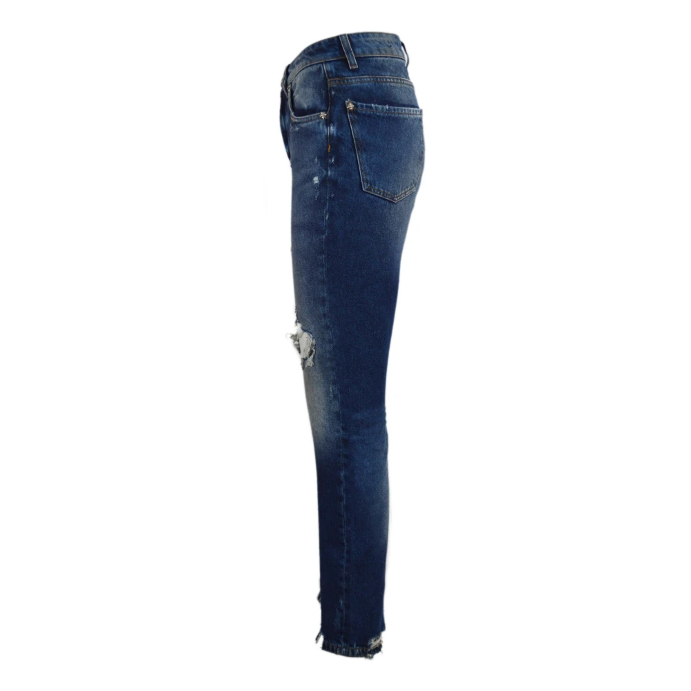 John Richmond Apede Jeans Over Fit Blue Dames