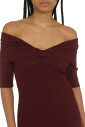 robe-midi-en-maille-cotelee-avec-encolure-bardot