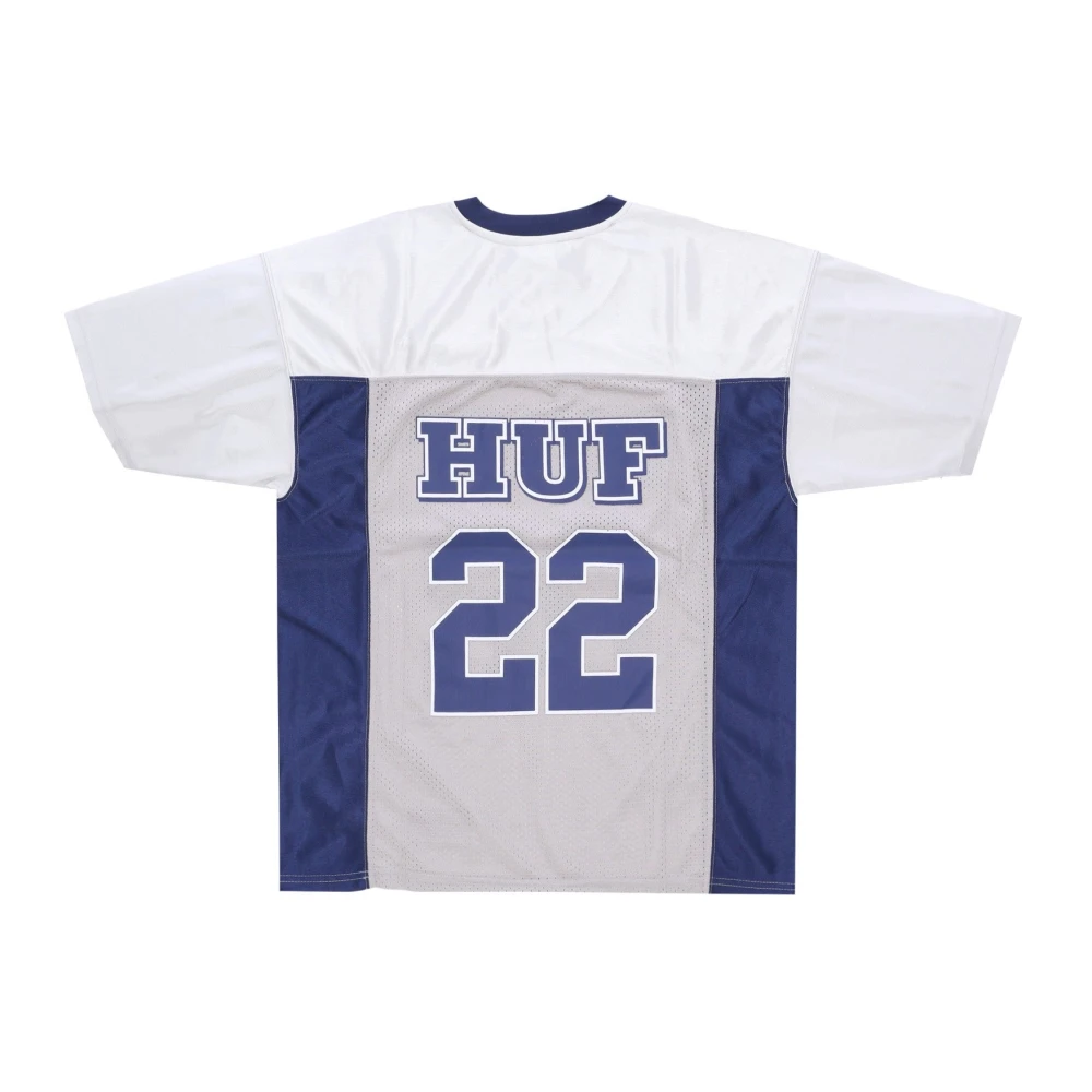 HUF Jubileum Voetbalshirt Zilver Multicolor Heren