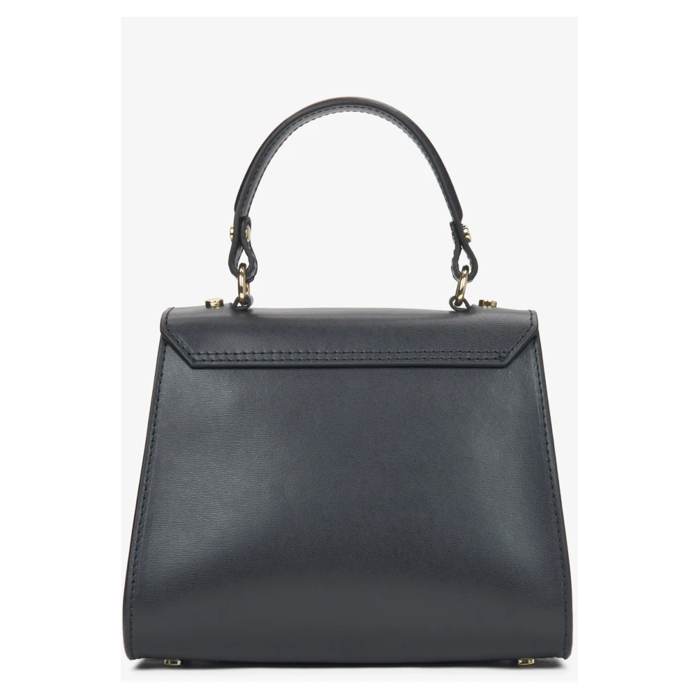 Estro Zwarte Satchel Handtas voor vrouwen gemaakt van Premium Italiaans Echt Leer Black Dames