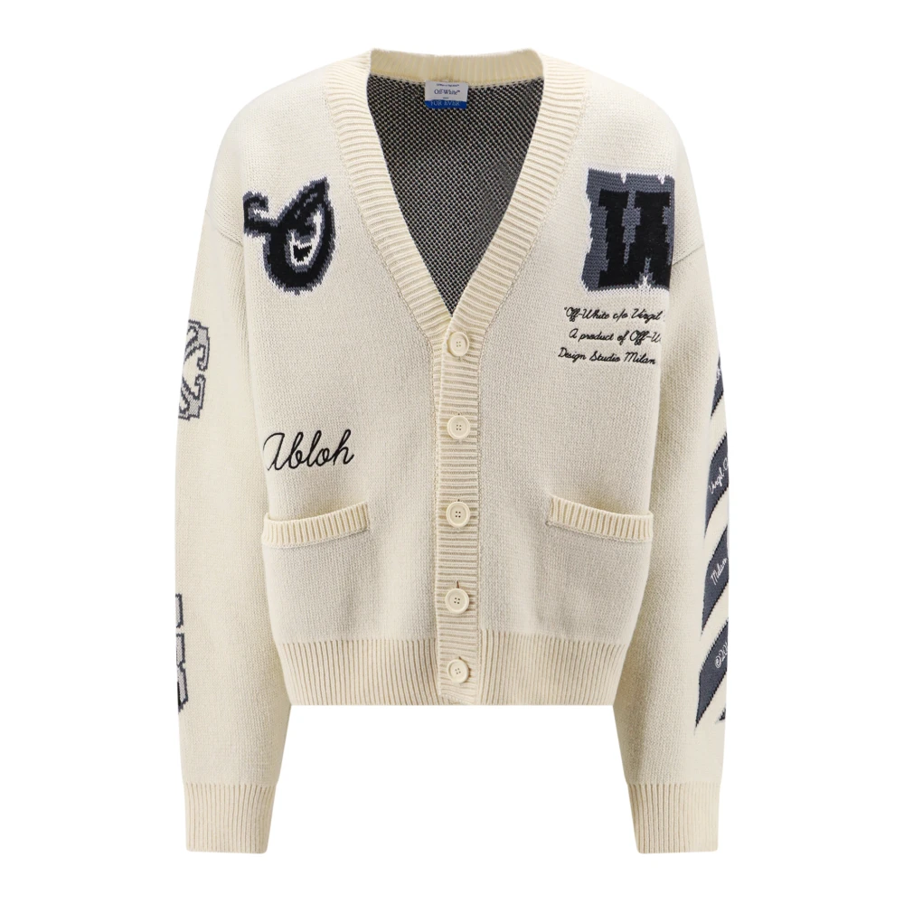 Off - Knitwear > Cardigans - - Off White - Modalova