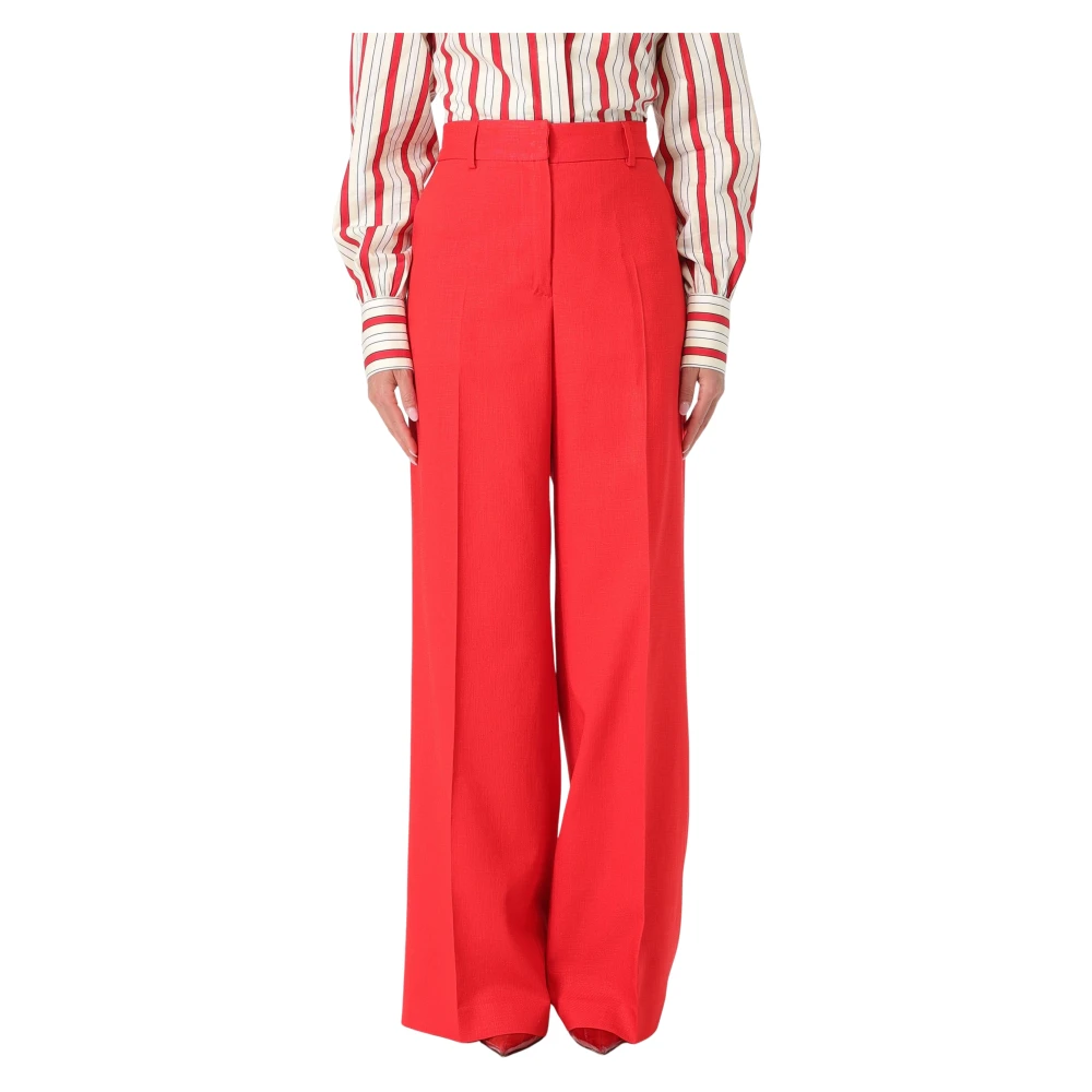 Trousers > Straight Trousers - - Msgm - Modalova