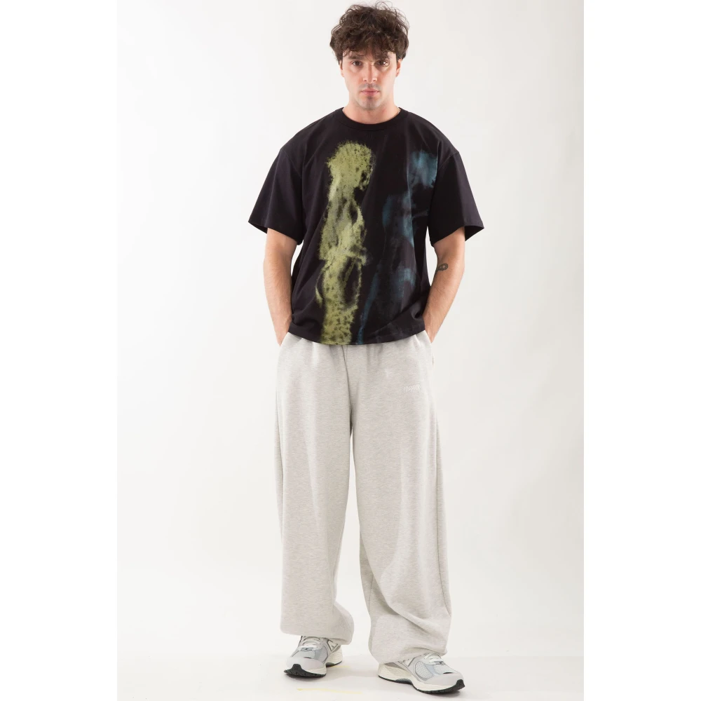Misbhv Zwarte 29 Palms Print Tee Black Heren