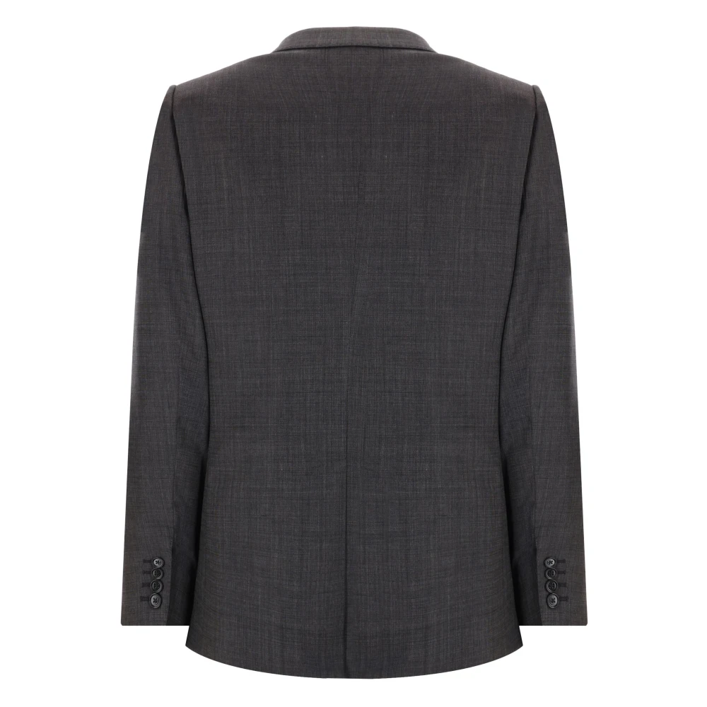 Dolce & Gabbana Grijze Jurken met Slim Fit Gray Heren