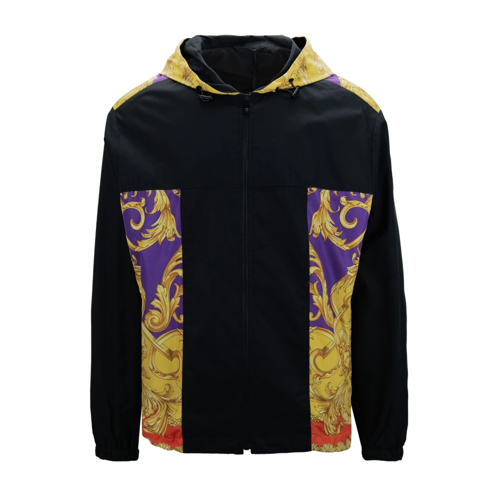 Versace Multicolor Hooded Ritsjas Royal Rebellion Black Heren